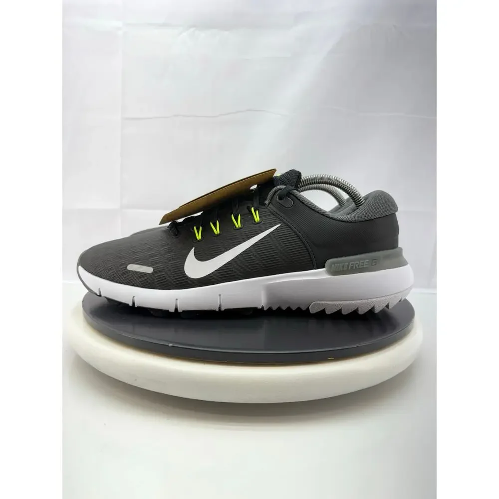 Nike Free Golf NN Mens Size 10 Black Iron‎ Grey Volt White Golf Shoes FN0332-001